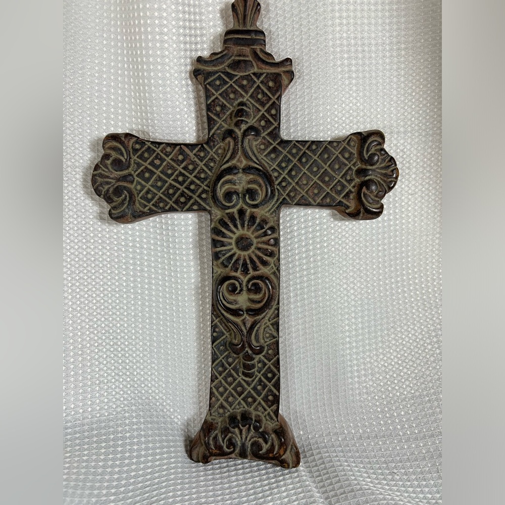 Vintage Celtic cross wall hanging decor